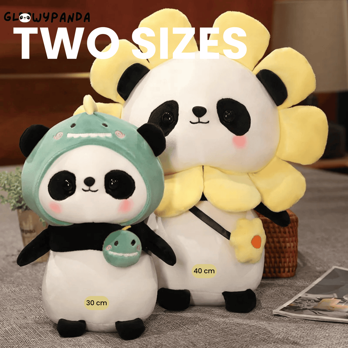 COSTUMED PANDA PLUSHIES - GlowyPanda